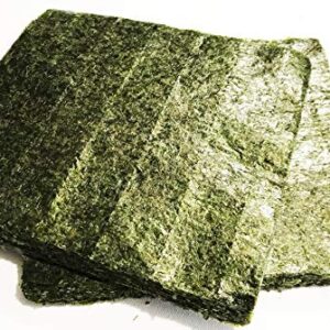 Far Edge Aquatics Bulk Green Seaweed for Fish - Extra Large Sheets (5.10 Oz Approx.) - Stays Intact Longer