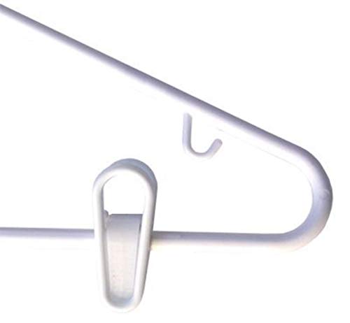 NAHANCO CLIP100 Plastic Tubular Hanger Clip (Pack of 100)