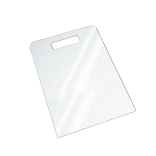 NAHANCO FB1301 Shirt Folding Board, 8 1/2"W x 12"L - Clear
