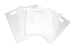 nahanco 1301sf clear acrylic shirt folding board, 8 1/2” x 15", pack of 1
