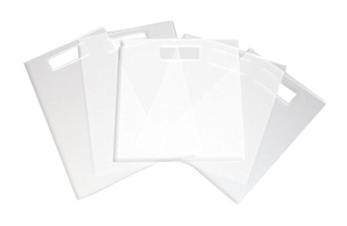 NAHANCO 1301SF Clear Acrylic Shirt Folding Board, 8 1/2” x 15", Pack of 1