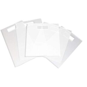 NAHANCO FB1304 Clear Acrylic Shirt Folding Board, 9 1/2” x 14", Pack of 1