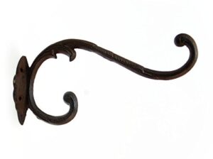 upper deck cast iron victorian style double hook