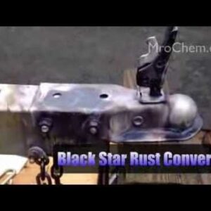 MRO Chem Black Star Rust Converter - Converts Rust on Any Steel Surface - 1 Gallon