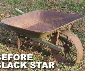 MRO Chem Black Star Rust Converter - Converts Rust on Any Steel Surface - 1 Gallon