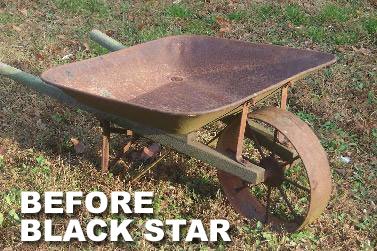 MRO Chem Black Star Rust Converter - Converts Rust on Any Steel Surface - 1 Gallon