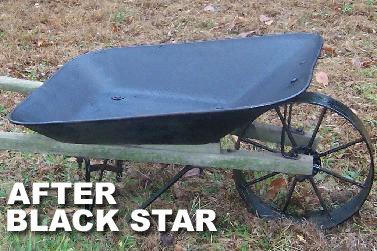 MRO Chem Black Star Rust Converter - Converts Rust on Any Steel Surface - 1 Gallon