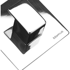 Blomus Wall Hook Polished, Silver, Anthracite, H, B 6 cm, L 2,5 cm