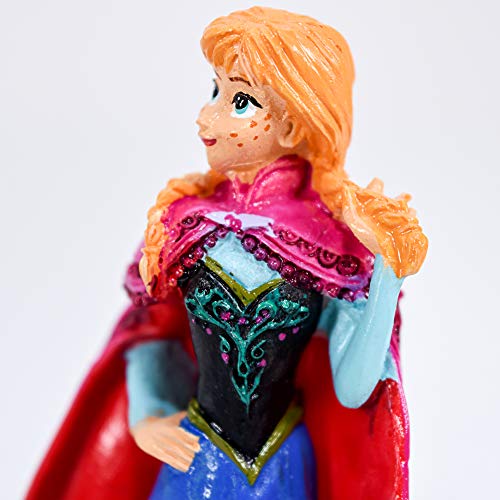 Penn-PLAX Disney’s Frozen Officially Licensed Aquarium Ornament – Anna – Medium Size