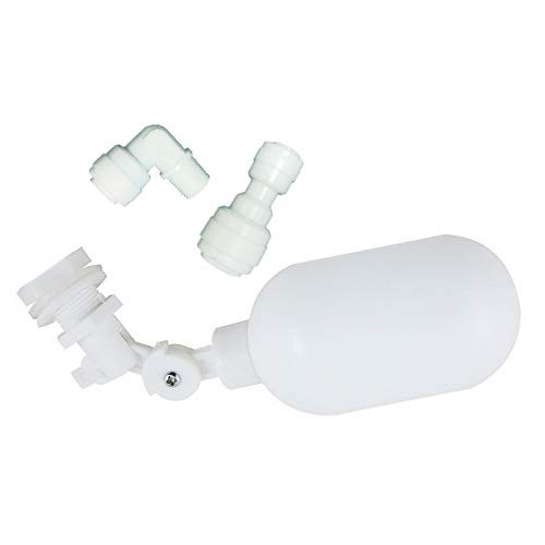 Malida Water Filter Float Ball Valve,or Fish Aquarium  Uses 1/4 Inch Supply Tube.