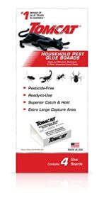 tomcat household pest glue trap, 4-pack
