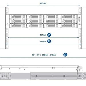 QNAP Systems Mounting Rail Kit for Network Storage System RAIL-B02