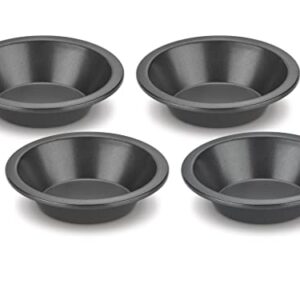 Cuisinart 4 Piece Round Dish Set, Mini, Steel Gray