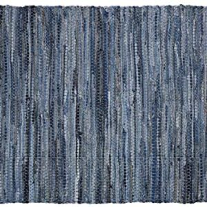 Chesapeake Denim Chindi Area Rug (5'x7')