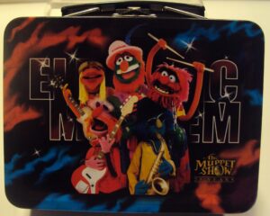 the muppet show tin tote electric mayhem band