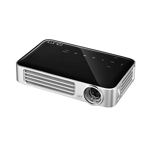 Vivitek Qumi Q6-BK Q6 800 Lumen WXGA LED MHL HDMI Projector with Wireless and Miracast Capability (Black)