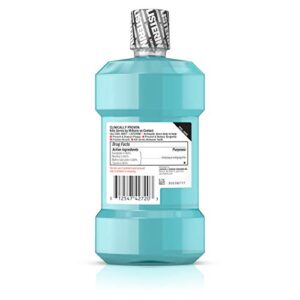 Listerine Cool Mint Antiseptic Mouthwash for Bad Breath, Plaque and Gingivitis, 250 ml