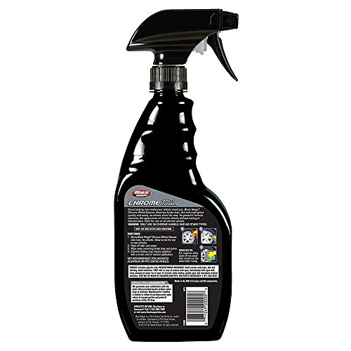 Black Magic 120005 Chrome Wheel Cleaner, 23 oz.