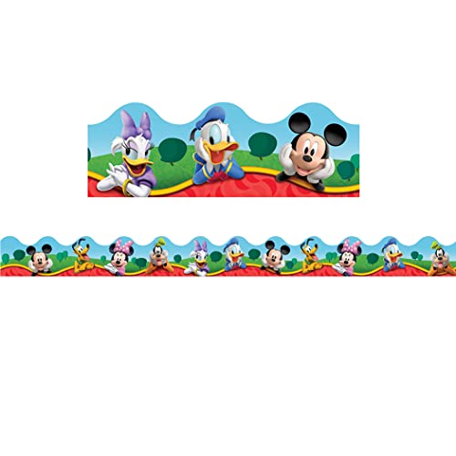 Eureka Mickey Mouse Clubhouse, Characters Deco Trim (845140) 2.25 x 37 Inches