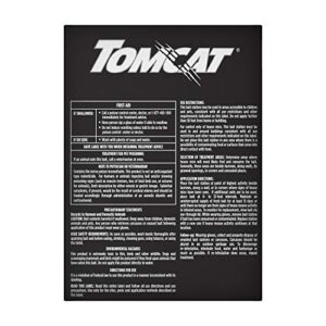 Tomcat Mouse Killer Disposable Bait Station - Advanced Formula: Child and Dog Resistant, Indoor and Outdoor Use, 2 Count, Pre-Filled, 2 oz.