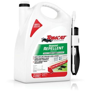 tomcat rodent repellent for indoor and outdoor mouse and rat prevention, ready-to-use, 1 gal.