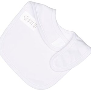 Gerber unisex baby 6-pack Dribbler Bundle bibs, White, One Size US