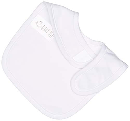 Gerber unisex baby 6-pack Dribbler Bundle bibs, White, One Size US