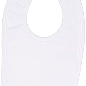 Gerber unisex baby 6-pack Dribbler Bundle bibs, White, One Size US