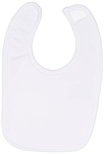 Gerber unisex baby 6-pack Dribbler Bundle bibs, White, One Size US