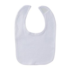 Gerber unisex baby 6-pack Dribbler Bundle bibs, White, One Size US