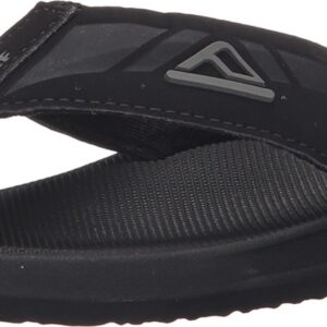 Reef mens Phantoms Flip Flop, Black, 11 US