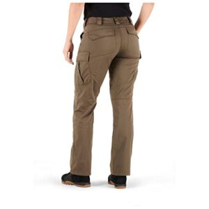 5.11 Tactical Women's Stryke Covert Cargo Pants, Stretchable, Gusseted Construction, Style 64386, Tundra, 20 x L