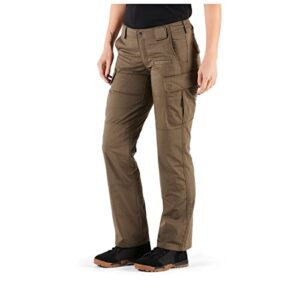 5.11 Tactical Women's Stryke Covert Cargo Pants, Stretchable, Gusseted Construction, Style 64386, Tundra, 20 x L