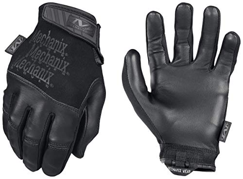 Mechanix Wear: Tactical Specialty Recon Covert Work Gloves(Large,All Black)