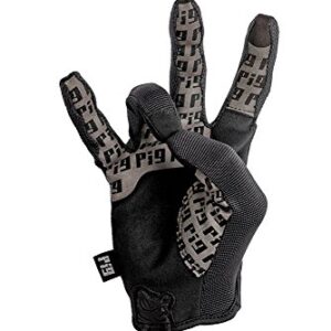 PIG Full Dexterity Tactical (FDT) - Delta Utility Gloves (Black, X-Large)