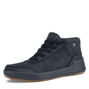 mozo men's natural slip resistant, chef shoes, black, 10.5