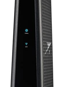 ARRIS SURFboard SBG8300 DOCSIS 3.1 Gigabit Cable Modem & AC2350 Wi-Fi Router | Comcast Xfinity, Cox, Spectrum & more | Four 1 Gbps Ports | 1 Gbps Max Internet Speeds | 4 OFDM Channels 2 Year Warranty