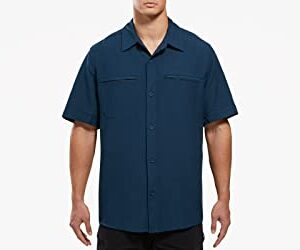 VIKTOS Men's Shemagh Short Sleeve Shirt, Spartan, Size: Medium