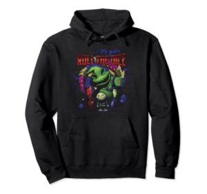 disney the nightmare before christmas oogie roll the dice pullover hoodie