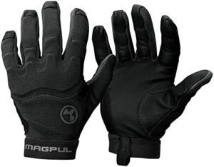 magpul patrol glove 2.0 lightweight tactical leather gloves, black, x-large