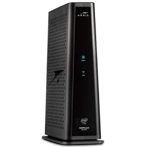 arris - surfboard docsis 3.1 cable modem & dual-band wi-fi router black (renewed)