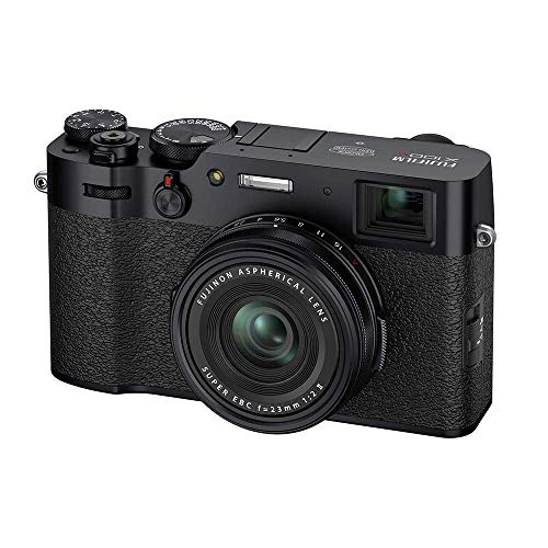 Fujifilm X100V Digital Camera - Black (Renewed)