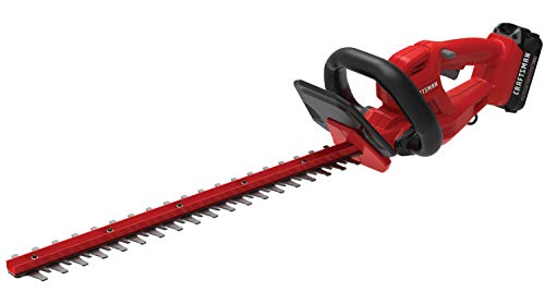 CRAFTSMAN V20 Cordless Hedge Trimmer, 20 inch, Battery and Charger Included (CMCHT810C1)