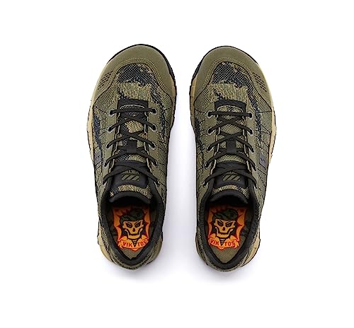 VIKTOS Men's Core2 Tiger Stripe Lightweight Breathable Cross-Training Shoes with Hi-Rebound Eva Foam, Green Camo, 9.5