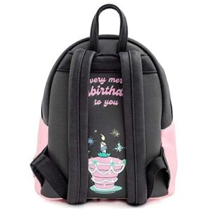 Loungefly Disney Alice in Wonderland A Very Merry Birthday To You Womens Double Strap Shoulder Bag Purse