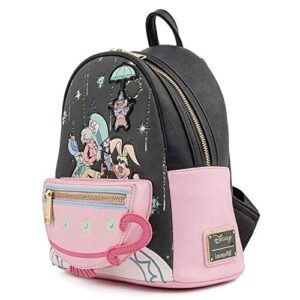 Loungefly Disney Alice in Wonderland A Very Merry Birthday To You Womens Double Strap Shoulder Bag Purse