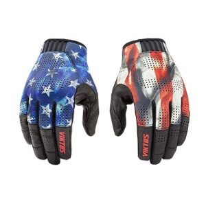 VIKTOS Men's Leo Vented Tactical Duty Gloves with Laser Perforation to Reduce Heat | Reinforced Thumb | Adjustable Hook & Loop Closure, Apollo, Medium