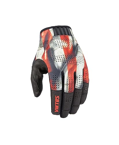 VIKTOS Men's Leo Vented Tactical Duty Gloves with Laser Perforation to Reduce Heat | Reinforced Thumb | Adjustable Hook & Loop Closure, Apollo, Medium