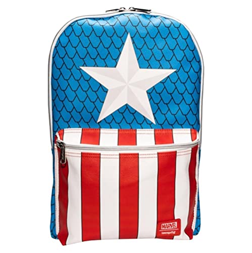 Loungefly Captain America Backpack with Pin Exclusive