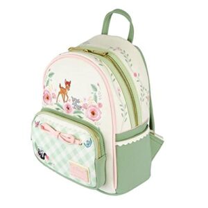 Loungefly Disney Bambi Springtime Gingham Womens Double Strap Shoulder Bag Purse